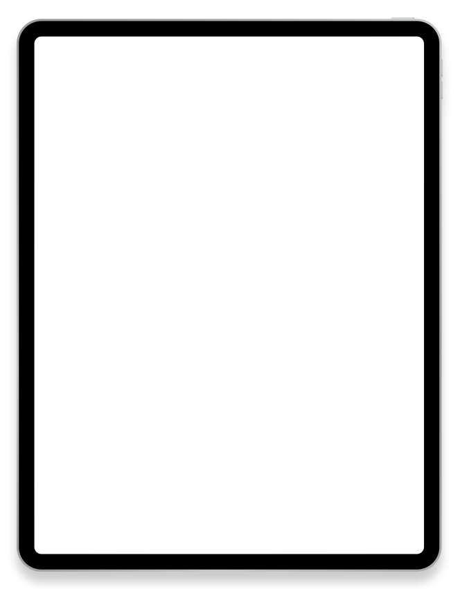 Tablet displaying the smile quiz from Dental Elements in Shawnee, Leawood and Wellsville, KS