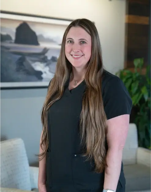 Kate Brandt, RDH, dental hygienist from Dental Elements in Shawnee, Leawood and Wellsville, KS