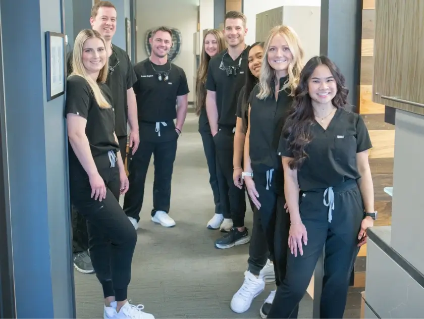 The dental team from Dental Elements in Shawnee, Leawood and Wellsville, KS